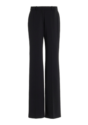 Del Core Slim Wool-Blend Straight-Leg Cigarette Pants - Moda Operandi