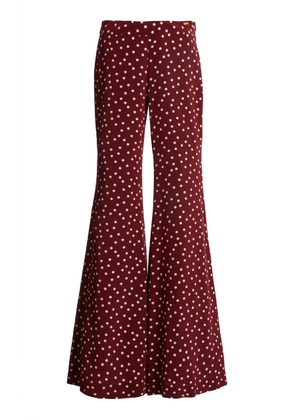 FRANÇOISE Zaoua Silk-Crepe Trousers - Moda Operandi