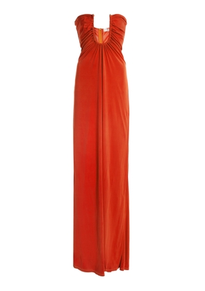 Christopher Esber Arced Palm Jersey Maxi Dress - Moda Operandi