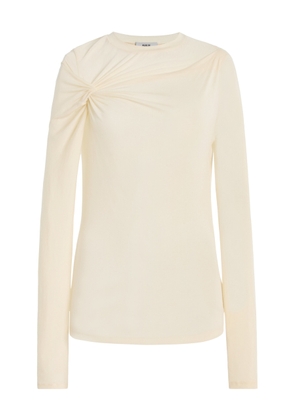Agolde Lissa Ruched Jersey T-Shirt - Moda Operandi