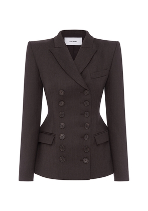 Alex Perry Sculpted Double-Breasted Blazer - Moda Operandi