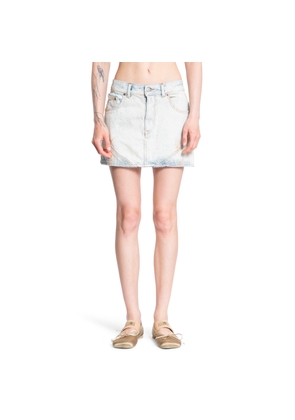 MM6 MAISON MARGIELA WOMAN BLUE SKIRTS