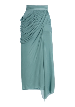Maticevski Exclusive Savour Draped Chiffon Skirt - Moda Operandi