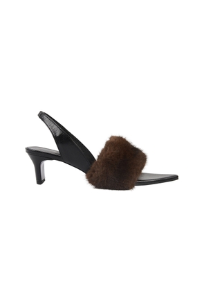 SALONDEJU Jane Shearling Sandals - Moda Operandi