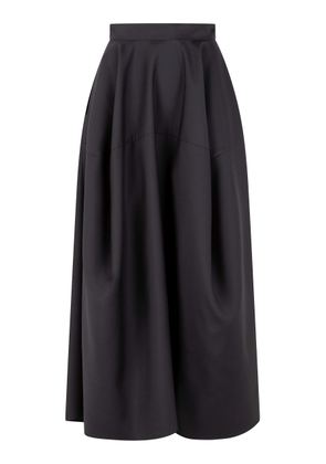 Heirlome Emilia Voluminous Silk-Wool Skirt - Moda Operandi