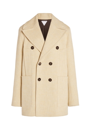 Bottega Veneta Double-Breasted Cocoon Coat - Moda Operandi