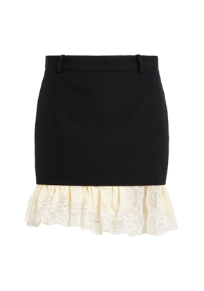 Balenciaga Lingerie Mini Skirt - Moda Operandi