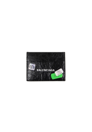 Cash Card Holder with Printed Stickers