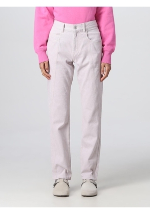 Jeans ISABEL MARANT Woman color Blush Pink