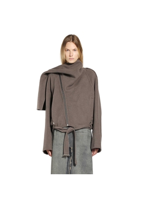 Cropped Cashmere Wool Jacket