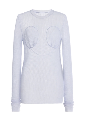 Maison Margiela Knit Wool-Blend Top - Moda Operandi