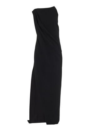 Brandon Maxwell The Alina Double-Wool Crepe Maxi Dress - Moda Operandi