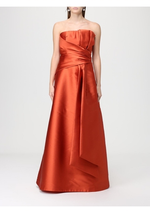 Dress ALBERTA FERRETTI Woman color Orange