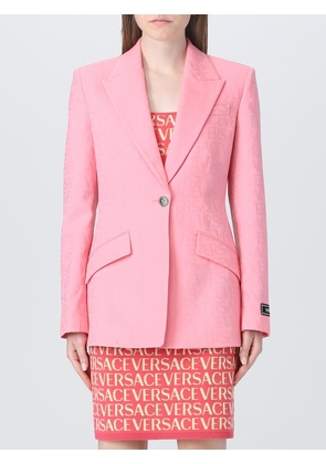 Versace blazer in jacquard wool
