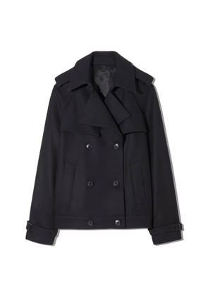NILI LOTAN Amaura Wool Short Coat - Moda Operandi