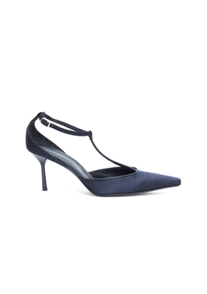 Christopher Esber T-Bar Satin Pumps - Moda Operandi