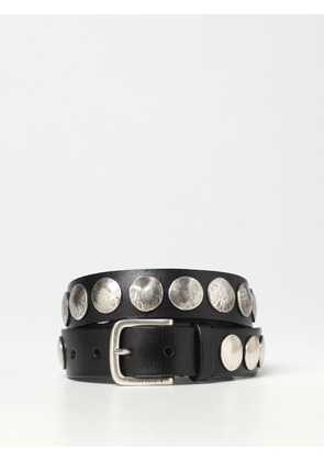 Golden Goose leather belt with antiqued studs