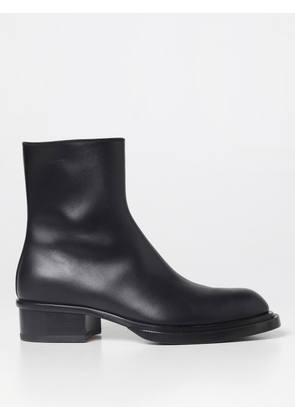 McQueen Stack ankle boots in leather
