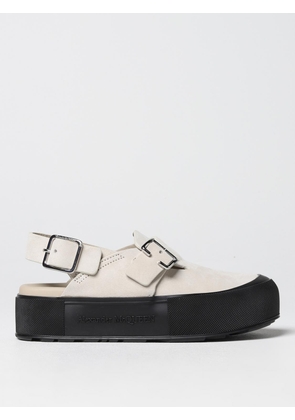 McQueen Mount Slick mules in suede