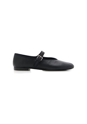 The Row Boheme Leather Mary Jane Flats - Moda Operandi