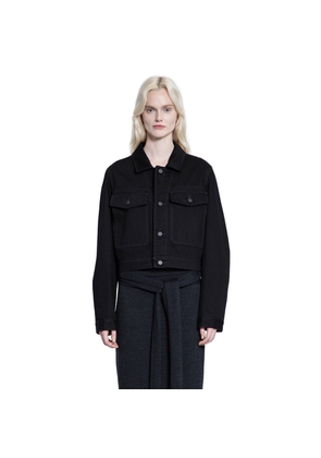 Cropped Heavy Denim Blouson