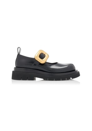 Bottega Veneta Lug-Sole Vinyl Flats - Moda Operandi