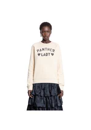 Panther Lady Cotton Sweatshirt