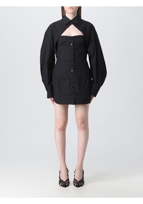 Dress THE ATTICO Woman color Black