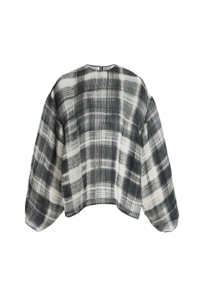 Brandon Maxwell The Briggs Printed Silk Blouse - Moda Operandi