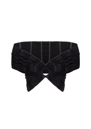 ViX Solaro Knitted Cropped Top - Moda Operandi