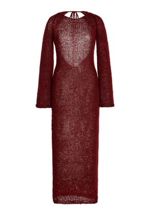 Nia Thomas Exclusive Kate Bell-Sleeve Knit Maxi Dress - Moda Operandi