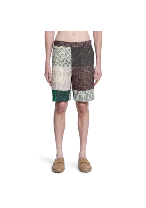 FENDI MAN MULTICOLOR SHORTS & SKIRTS
