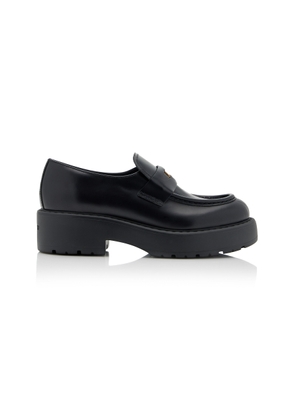 Miu Miu Decollete Leather Loafers - Moda Operandi