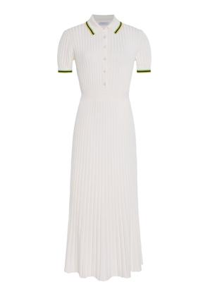 Gabriela Hearst Eyot Knit Cashmere-Silk Maxi Polo Dress - Moda Operandi
