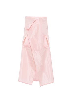 Prada Silk Cape Coat - Moda Operandi