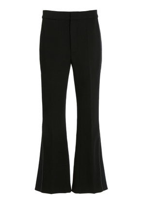 Victoria Beckham Cropped Wool-Blend Flare Pants - Moda Operandi