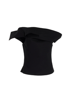 Rosie Assoulin Can't Bare It Off-The-Shoulder Cotton Top - Moda Operandi