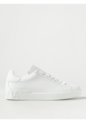 Dolce & Gabbana leather sneakers with logo