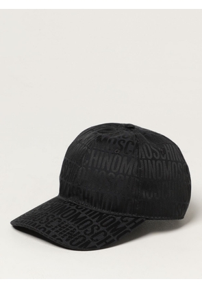 Moschino Couture hat in cotton blend with jacquard logo