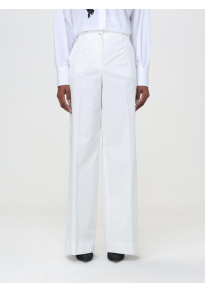 Pants DOLCE & GABBANA Woman color White