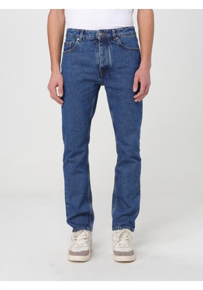 Jeans PALM ANGELS Men color Gnawed Blue