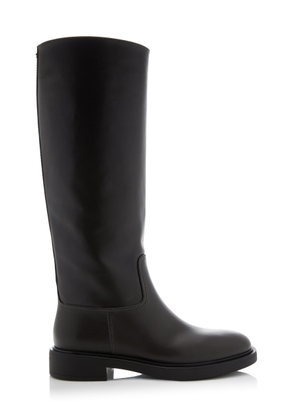Gianvito Rossi Leather Knee Boots - Moda Operandi