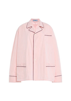Prada Jacquard Cotton PJ Top - Moda Operandi