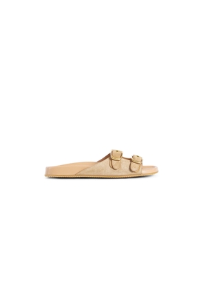 CHLOÉ WOMAN BEIGE SANDALS & SLIDES