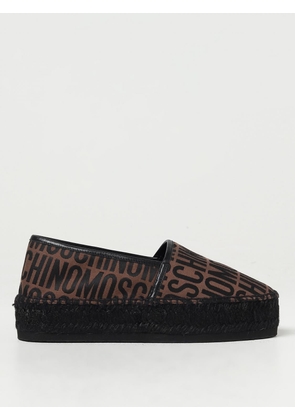 Espadrille MOSCHINO COUTURE Woman color Brown