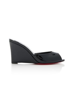 Christian Louboutin Me Dolly 85mm Patent Leather Wedge Pumps - Moda Operandi