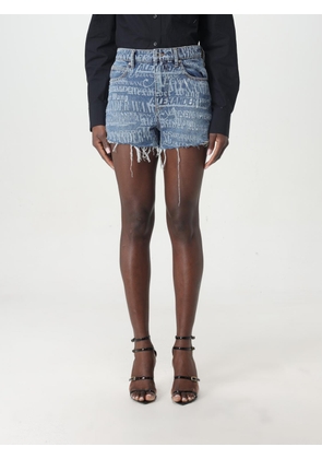 Shorts ALEXANDER WANG Woman color Indigo