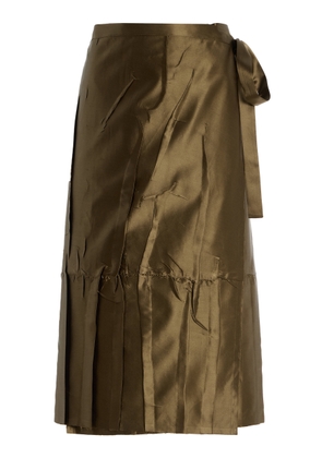 Marie Adam-Leenaerdt Aaron Silk Skirt - Moda Operandi