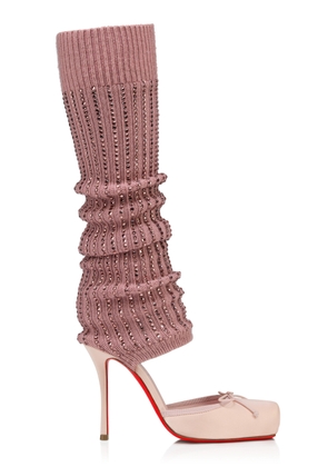 Christian Louboutin Cassia Annmac 100mm Satin Pumps - Moda Operandi