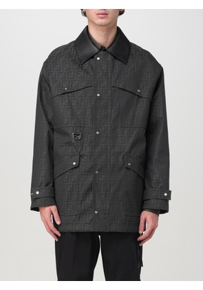 Jacket FENDI Men color Mud